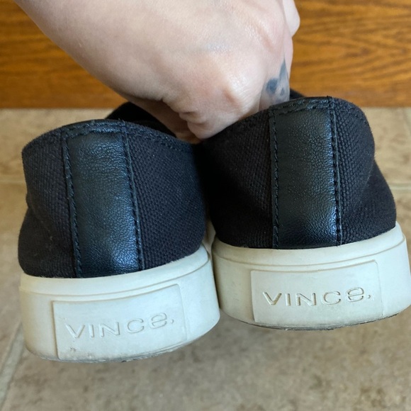 Vince Blair Velcro Canvas Slip On Sneakers Size 5 - Picture 4 of 7